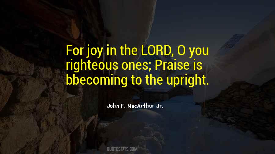 Quotes About Joy From The Lord #480597