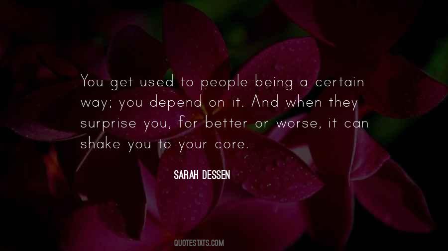 You Can Depend On Quotes #330013