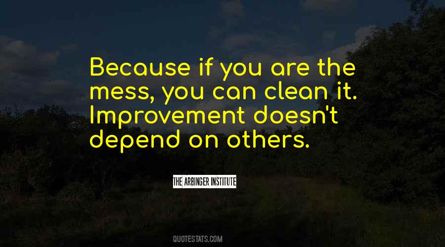 You Can Depend On Quotes #607404