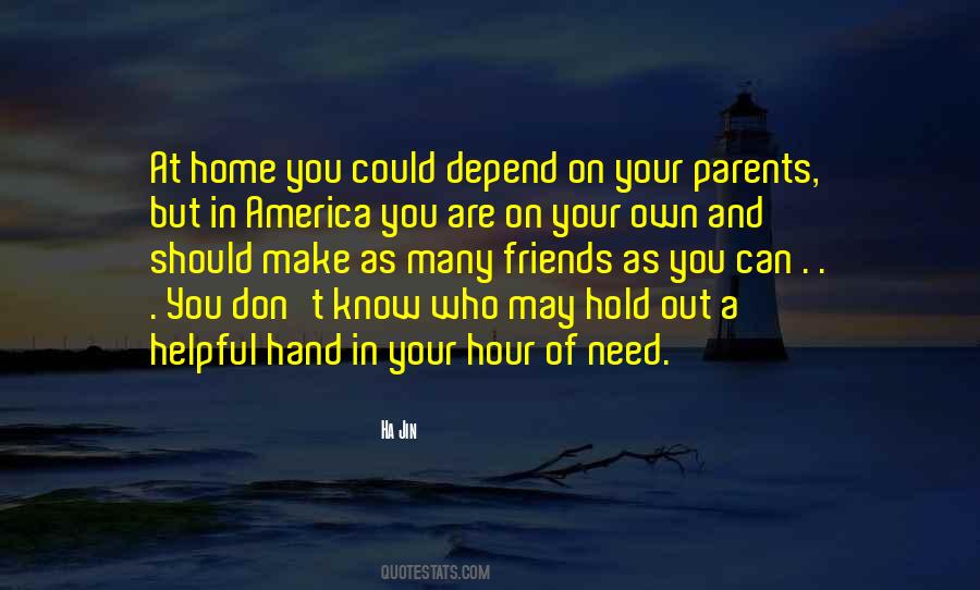You Can Depend On Quotes #641398