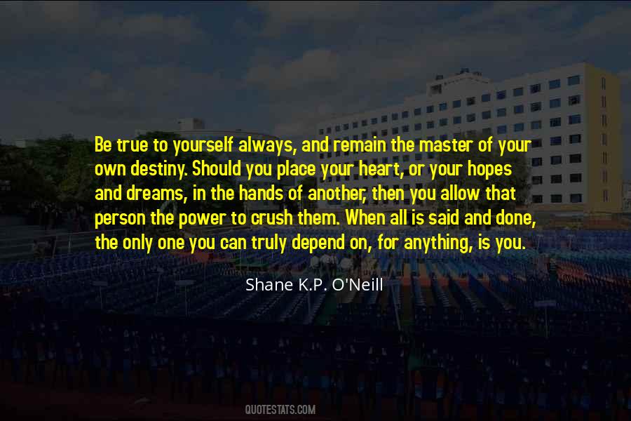 You Can Depend On Quotes #908988