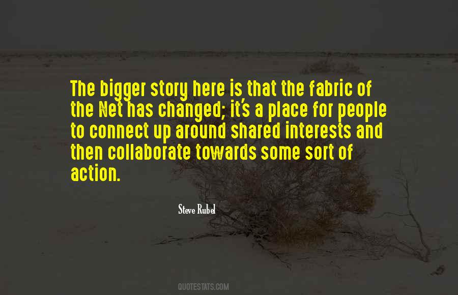 Story Fabric Quotes #1174351
