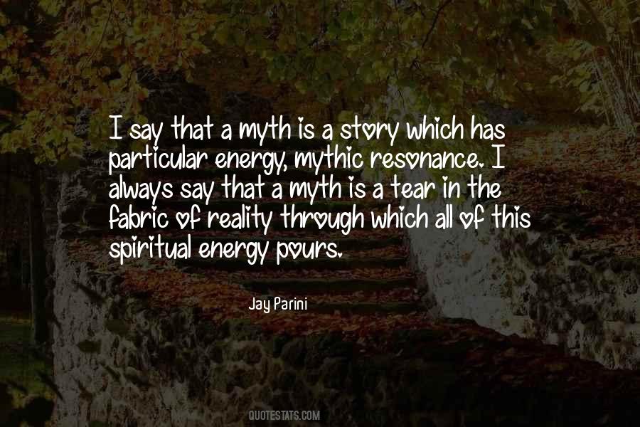 Story Fabric Quotes #1663284