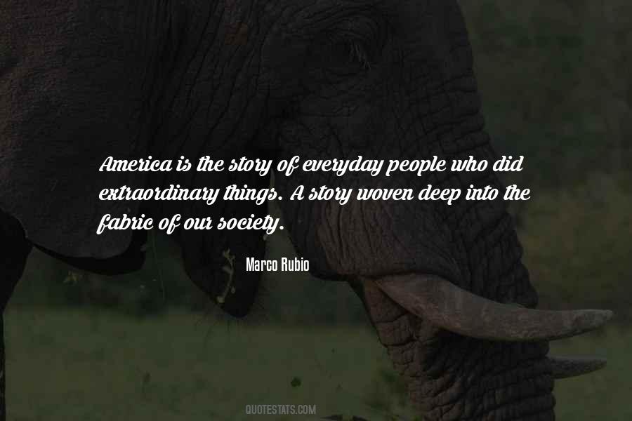 Story Fabric Quotes #907562