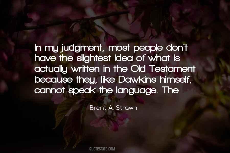 Quotes About The Old Testament #1560968
