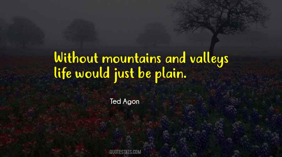 Quotes About The Valleys Of Life #504596