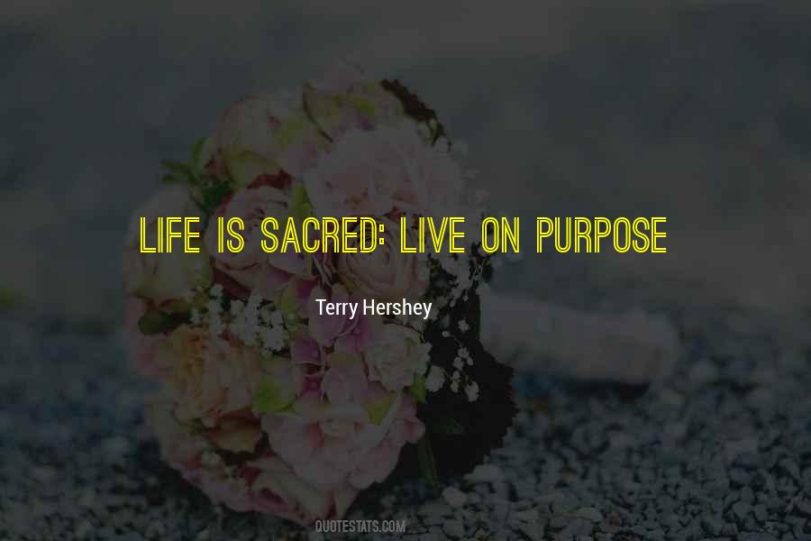 Life Is Sacred Quotes #1711182