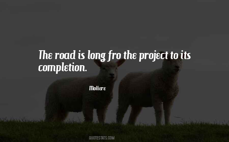 Quotes About Project Completion #1214917
