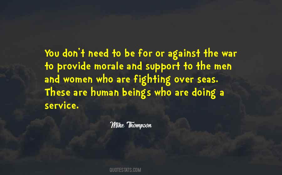 Quotes About Morale #1107228