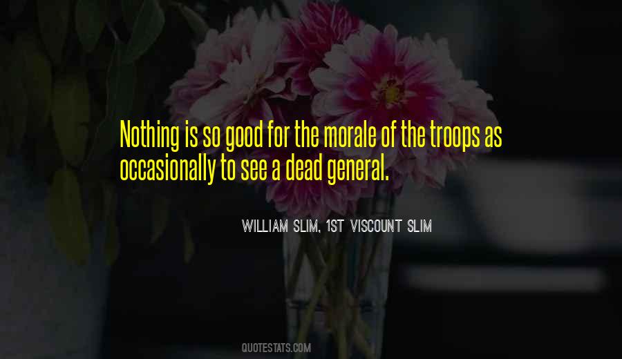 Quotes About Morale #1153286