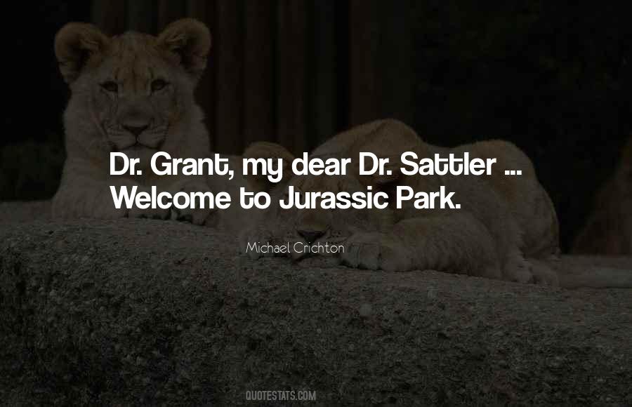 Quotes About Jurassic Park #151782