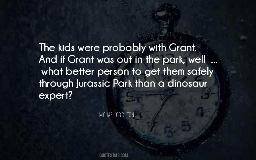 Quotes About Jurassic Park #591980