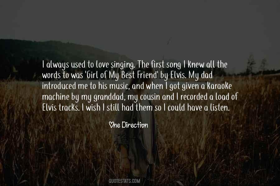 Quotes About Singing And Love #273751