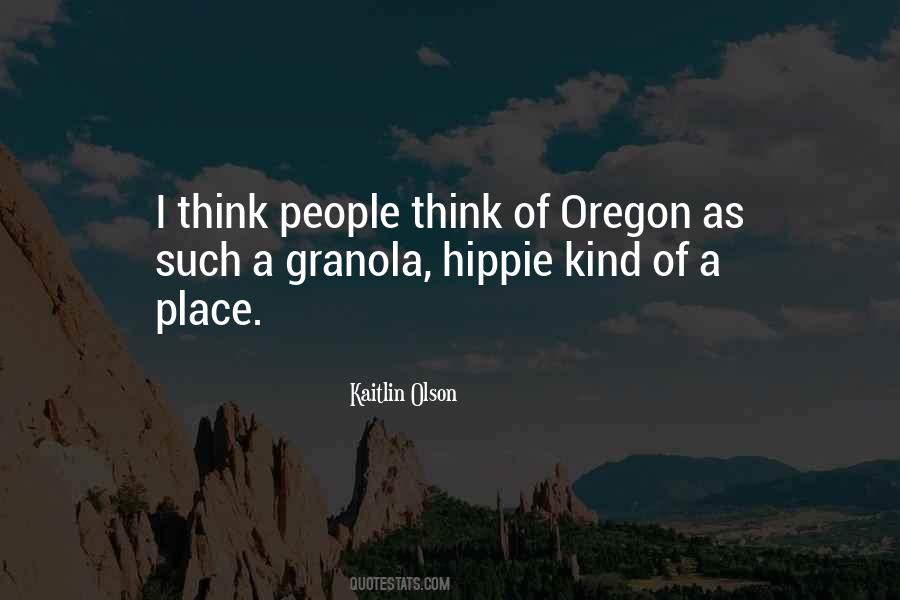 Quotes About Oregon #769500