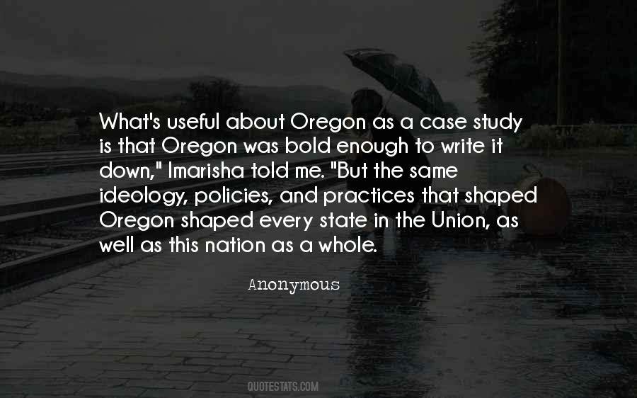 Quotes About Oregon #901910