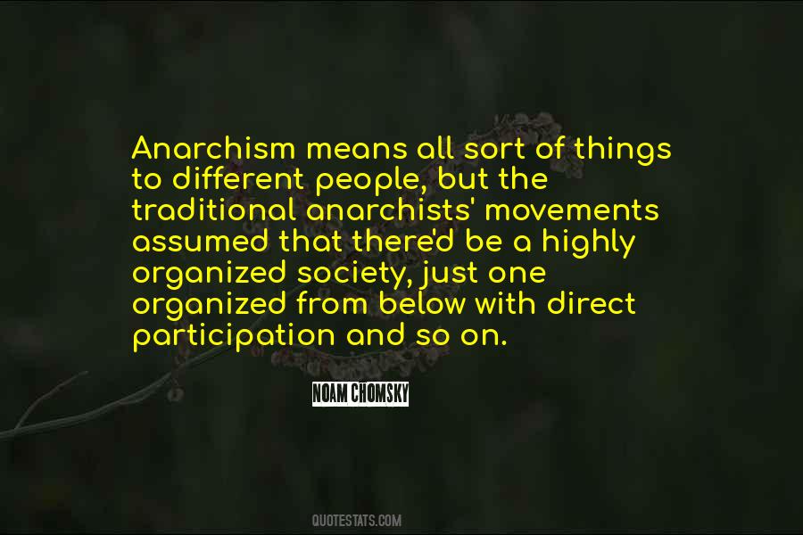 Quotes About Anarchists #153028