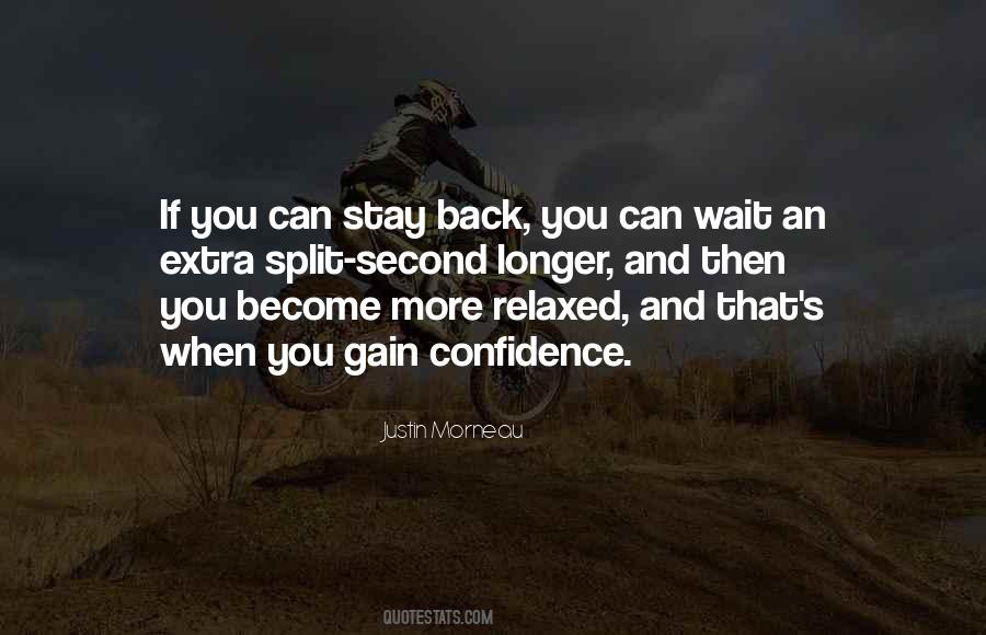 Stay Back Quotes #176709