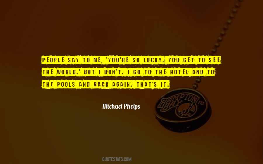 So Lucky Quotes #1669461