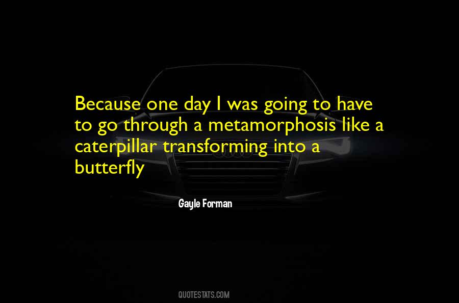 Quotes About Transforming Into A Butterfly #652417