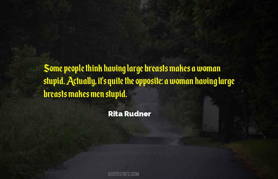 Stupid Woman Quotes #1487665