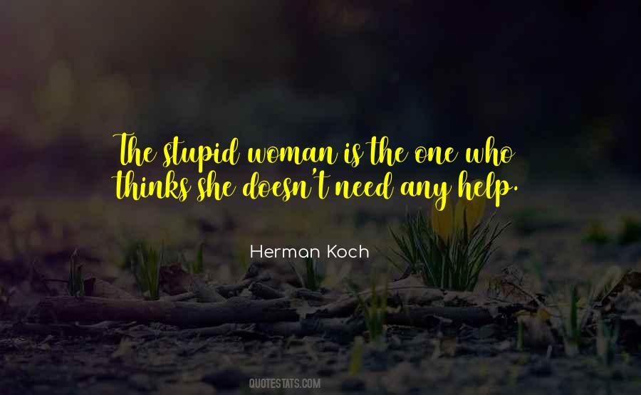 Stupid Woman Quotes #1575997