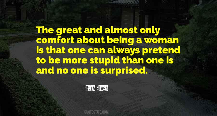 Stupid Woman Quotes #764579