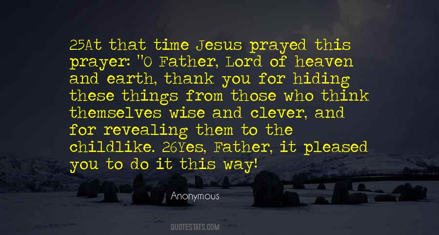 Jesus Prayer Quotes #116396