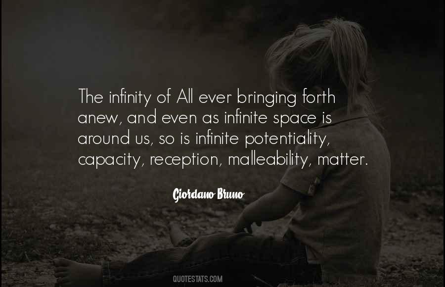 Quotes About Space And Infinity #99783