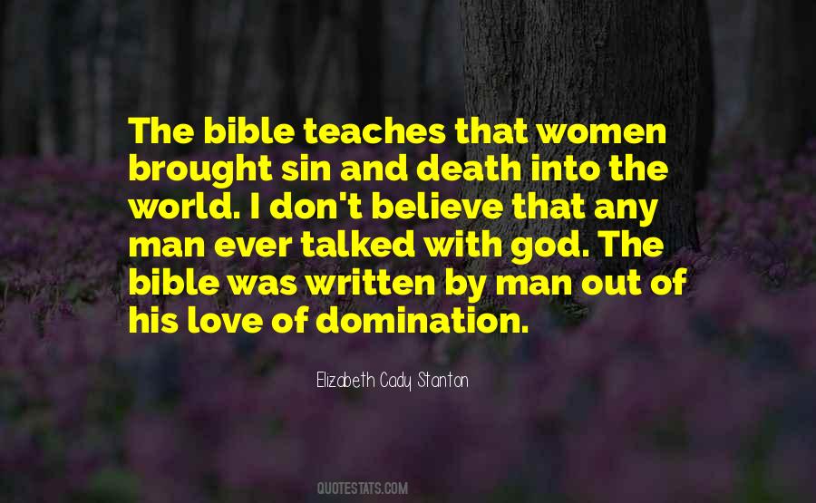 Quotes About Love Of God Bible #1255399