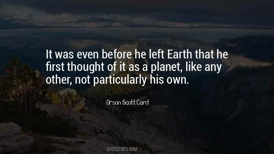 Earth That Quotes #1137753
