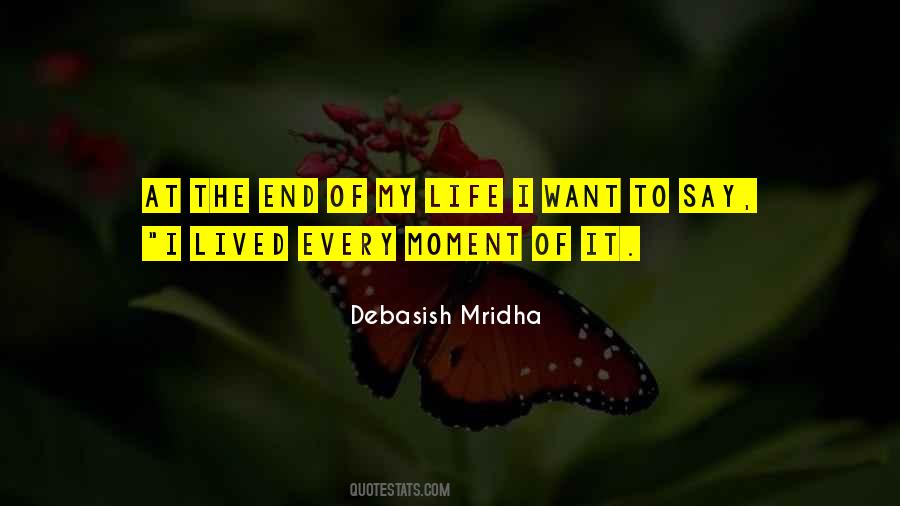 Quotes About End Of My Life #1099981