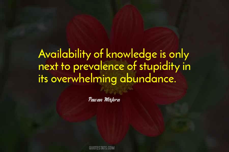 Quotes About Availability #1539320