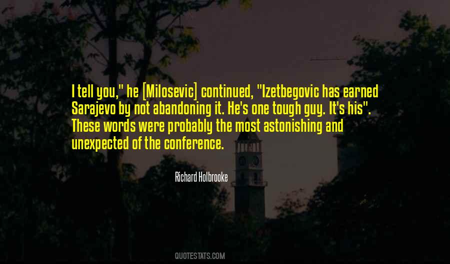 Quotes About Sarajevo #1099579