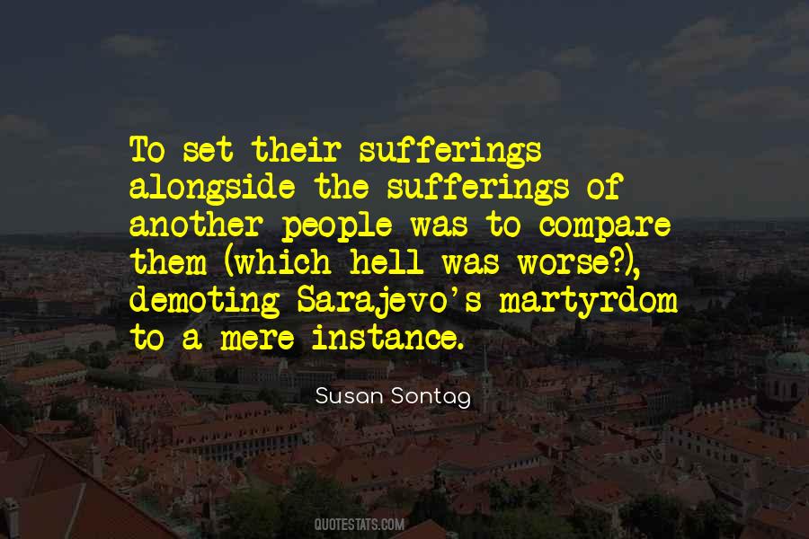 Quotes About Sarajevo #543221
