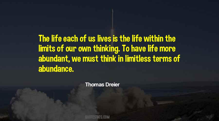 Quotes About Limits In Life #477857