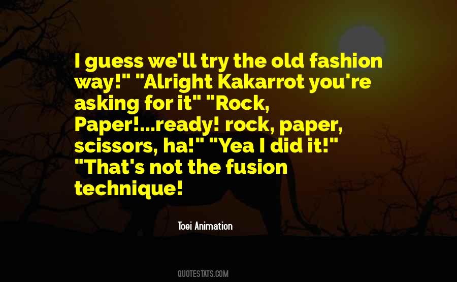 Paper Fusion Quotes #1123503