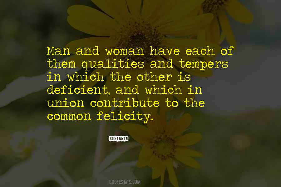 Quotes About Man And Woman #1872899