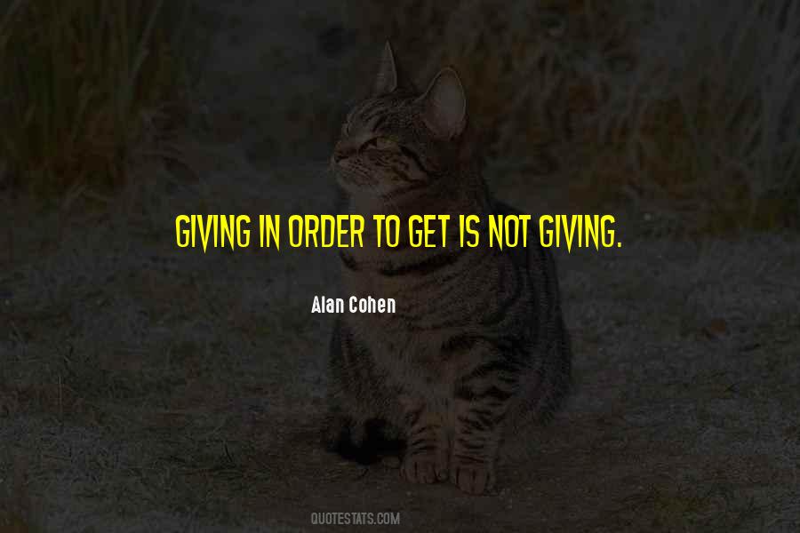 Quotes About Giving Not Receiving #1233501