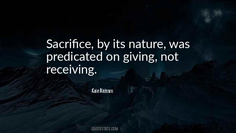 Quotes About Giving Not Receiving #598012
