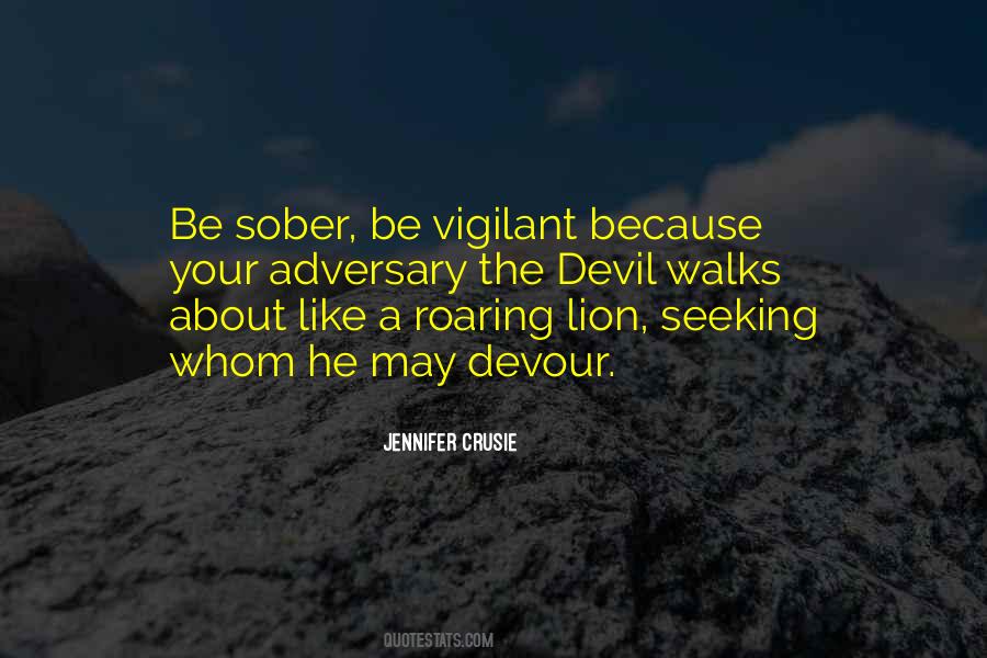 Quotes About Roaring Like A Lion #1587596