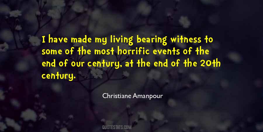 Quotes About Horrific Events #1267090