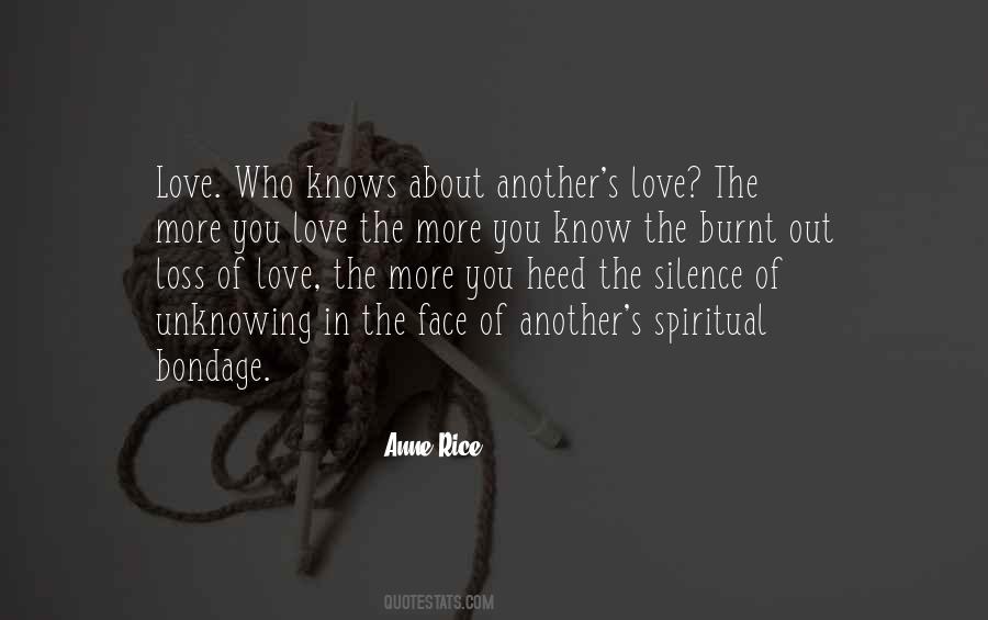 Silence Of Love Quotes #223118