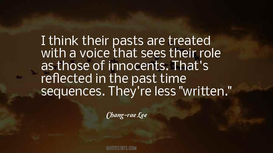 Quotes About Thinking Of The Past #314433