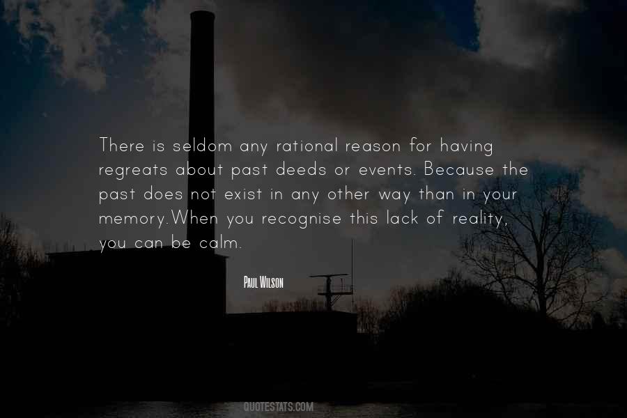 Quotes About Thinking Of The Past #831037
