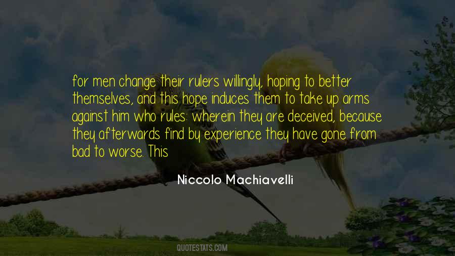 Quotes About Experience And Change #517893