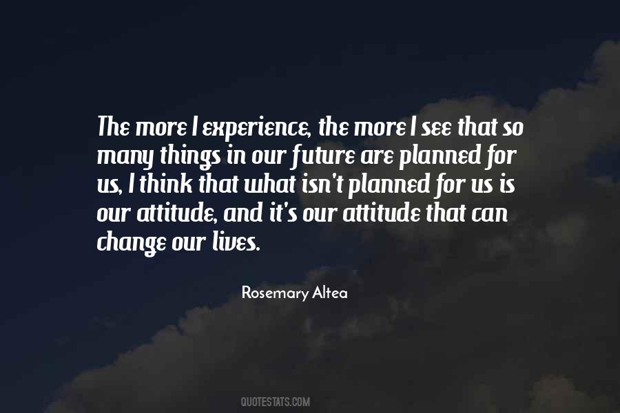 Quotes About Experience And Change #727780