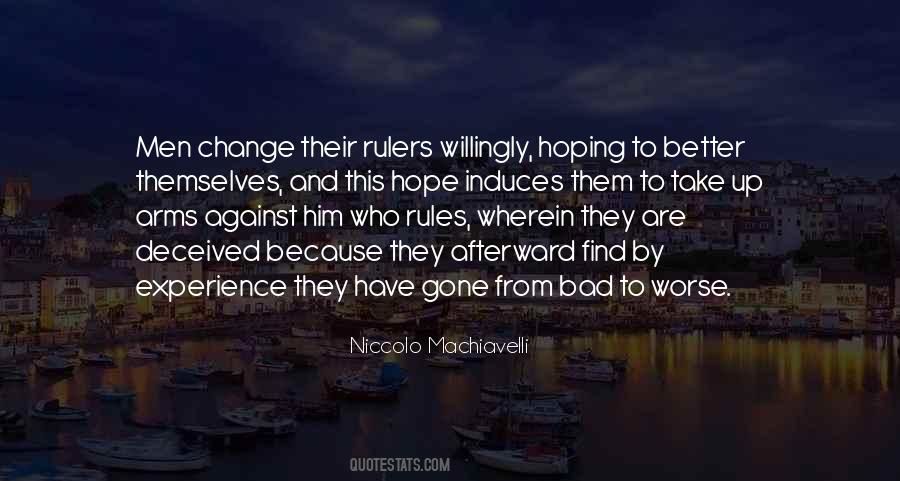 Quotes About Experience And Change #868182