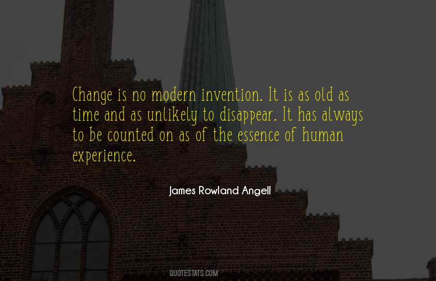 Quotes About Experience And Change #8693