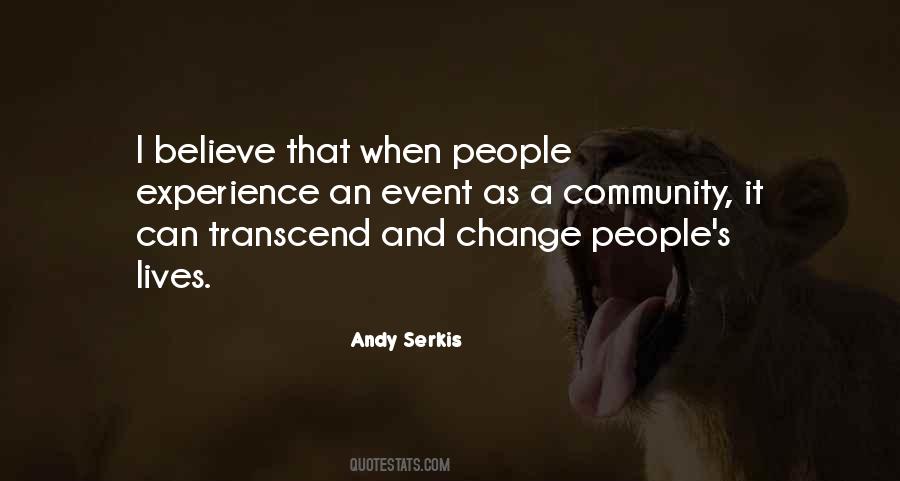 Quotes About Experience And Change #960016