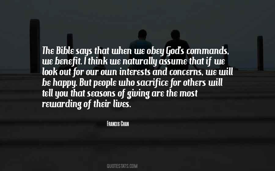 For Their Own Benefit Quotes #173008